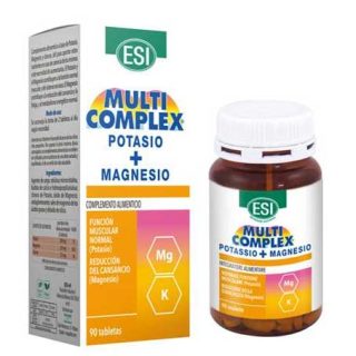 Trepat-diet-esi Multicomplex Potasio Magnesio 90 Comprimidos