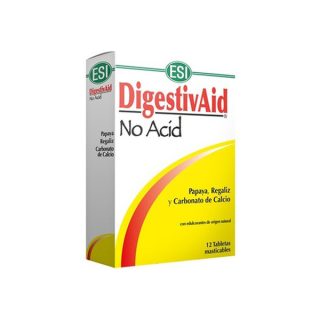 Trepat-diet-esi Digestivaid No Acid Masticables 12 Comprimidos