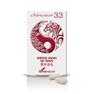 Soria Natural Chinasor 33 Geng Nian Qi Wan 30 Comprimidos