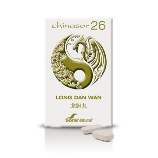 Soria Natural Chinasor 26 Long Dan Wan 30 Comprimidos