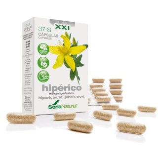 Soria Natural 37S Hiperico Formula XXI 30 Cápsulas