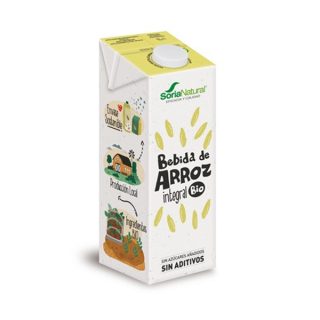 Soria Natural Bebida Vegetal de Arroz Integral 1 Litro