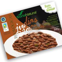 Soria Natural Judias Rojas Estofadas 300 Gramos