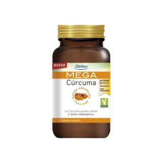 Dietisa Mega Curcuma 50 Cápsulas