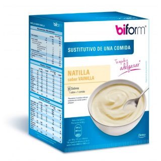 Biform Natillas Sustitutivas Vainilla 6 Unidades