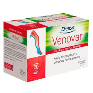 Dietisa Venovar Plus 20 viales