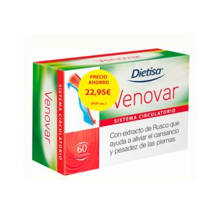 Dietisa Venovar 60 Cápsulas