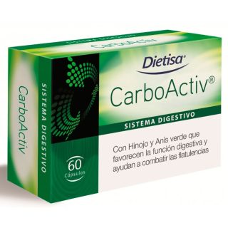 Dietisa Carboactiv Digestivo 60 Cápsulas
