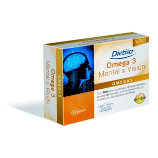 Dietisa Omega-3 mental y Vision 45 Perlas