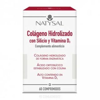 Natysal Colageno Hidrolizado con Silicio y Vitamina D 60 Comprimidos