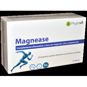 Phytovit Magnease Magnesio Zinc y Vitamina B6 60 Comprimidos