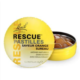 Flower Bach Remedio Urgencia Pastillas Naranja y Sauco 50 Gramos