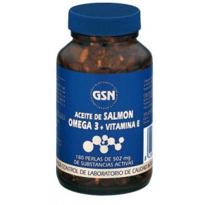 G.s.n. Salmon+Omega-3+Vitamina-E 180 Perlas