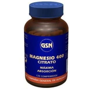 G.s.n. Magnesio 400 Citrato 120 Comprimidos