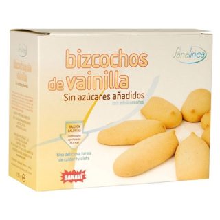 Sanavi Bizcochos Glutinados de Vainilla 180 Gramos