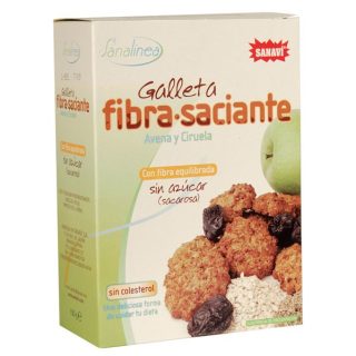 Sanavi Galletas de Fibra Saciante Sin Azúcar 150 Gramos