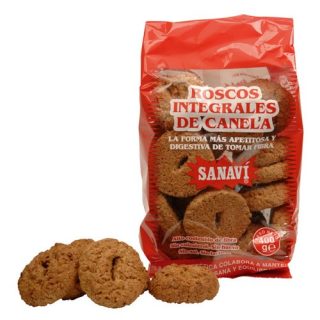 Sanavi Roscos Integrales de Canela 400 Gramos