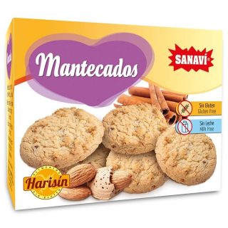 Sanavi Mantecados Almendra y Canela 200 Gramos