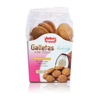 Sanavi Galletas con Coco Sin Azúcar 200 Gramos