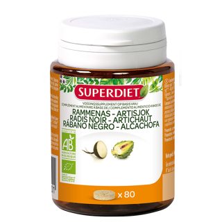 Super Diet Rabano Negro Alcachofa 80 Comprimidos