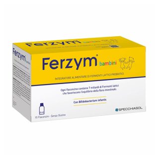 Specchiasol Ferzym Junior 10 viales