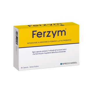 Specchiasol Ferzym Plus Probiotico 325MG 30 Cápsulas