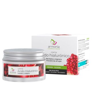 Armonia Crema Acido Hialuronico Granada y Colageno 50ml