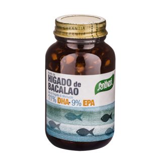 Santiveri Aceite de Higado Bacalao 500mg 120 Perlas