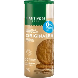 Santiveri Galletas Digestive Originales Sin Azúcar 190 Gramos