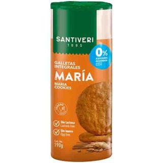 Santiveri Galletas Maria Sin Azúcar 190 Gramos