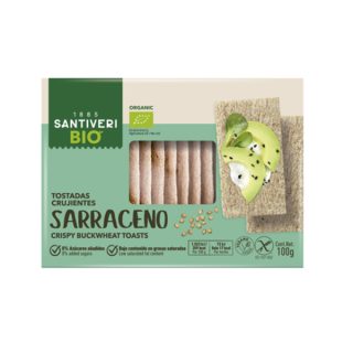 Santiveri Tostadas de Trigo Sarraceno Eco 100 Gramos