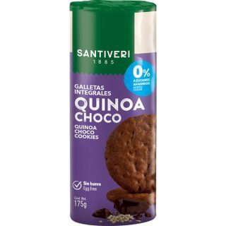 Santiveri Galletas Digestive Quinoa y Chocolate 175 Gramos