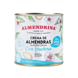 Almendrina Crema Almendras con Fructosa Sin Azúcar 850 Gramos