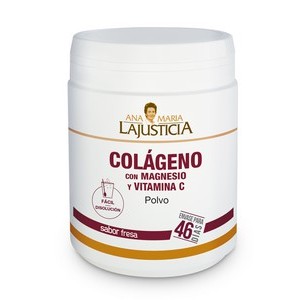 Ana María Lajusticia Colageno Magnesio y Vitamina C Fresa 350 Gramos