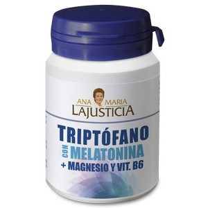 Ana María Lajusticia Triptofano con Melatonina Magnesio y Vitamina B6 60 Comprimidos