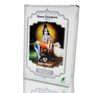 Radhe Shyam Henna Quinquina Fortalec Polvo 100 Gramos