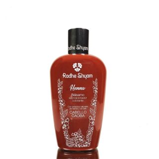 Radhe Shyam Balsamo Acondicionador Colorante Cabellos Caoba 250ml