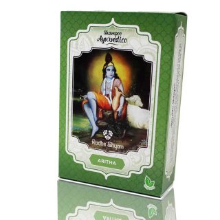 Radhe Shyam Champú Ayurvedico Polvo Aritha 100 Gramos