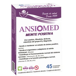 Bioserum Ansiomed Mente Positiva 45 Comprimidos