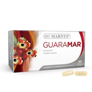 Marnys Guarana 500mg 60 Cápsulas
