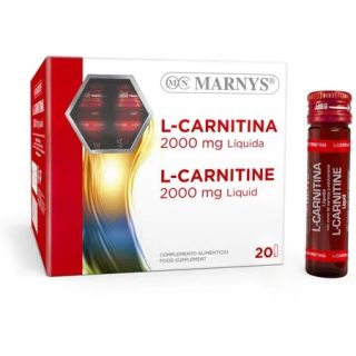 Marnys Carnitina Viales 2000mg Naranja 20 Viales