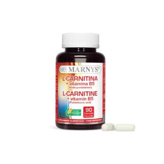 Marnys Carnitina 500mg+ Vitamina B5 90 Cápsulas 500 mg