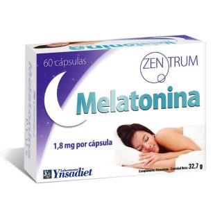 Ynsadiet Zembrum Melatonina Pura 60 Cápsulas