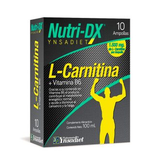 Ynsadiet L-Carnitina Nutri-DX 1500mg 10 Ampollas/viales