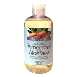 Bifemme Aceite Almendras con Aloe Vera 250ml