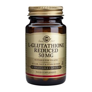 Solgar L-Glutatione Reduced 50mg 30 Cápsulas