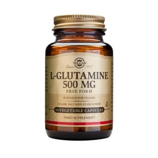Solgar L-Glutamina 500mg 250 Cápsulas