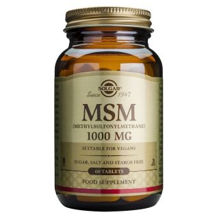 Solgar MSM 1000mg 60 Comprimidos
