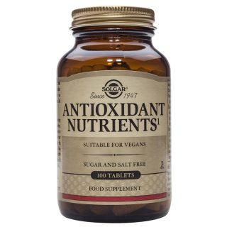 Solgar Nutrientes Antiox 100 Comprimidos