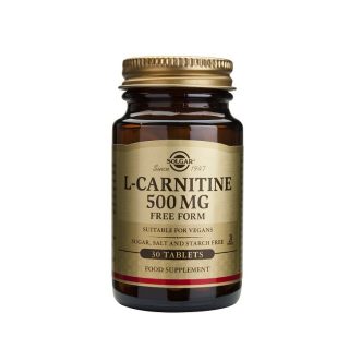 Solgar Carnitina 500mg 30 Comprimidos